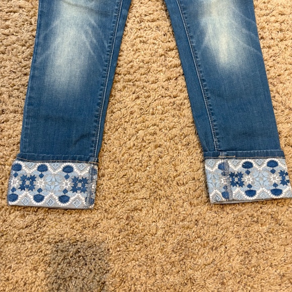 Share  WHBM The Skinny Crop Jeans Women's 2 - Picture 3 of 9